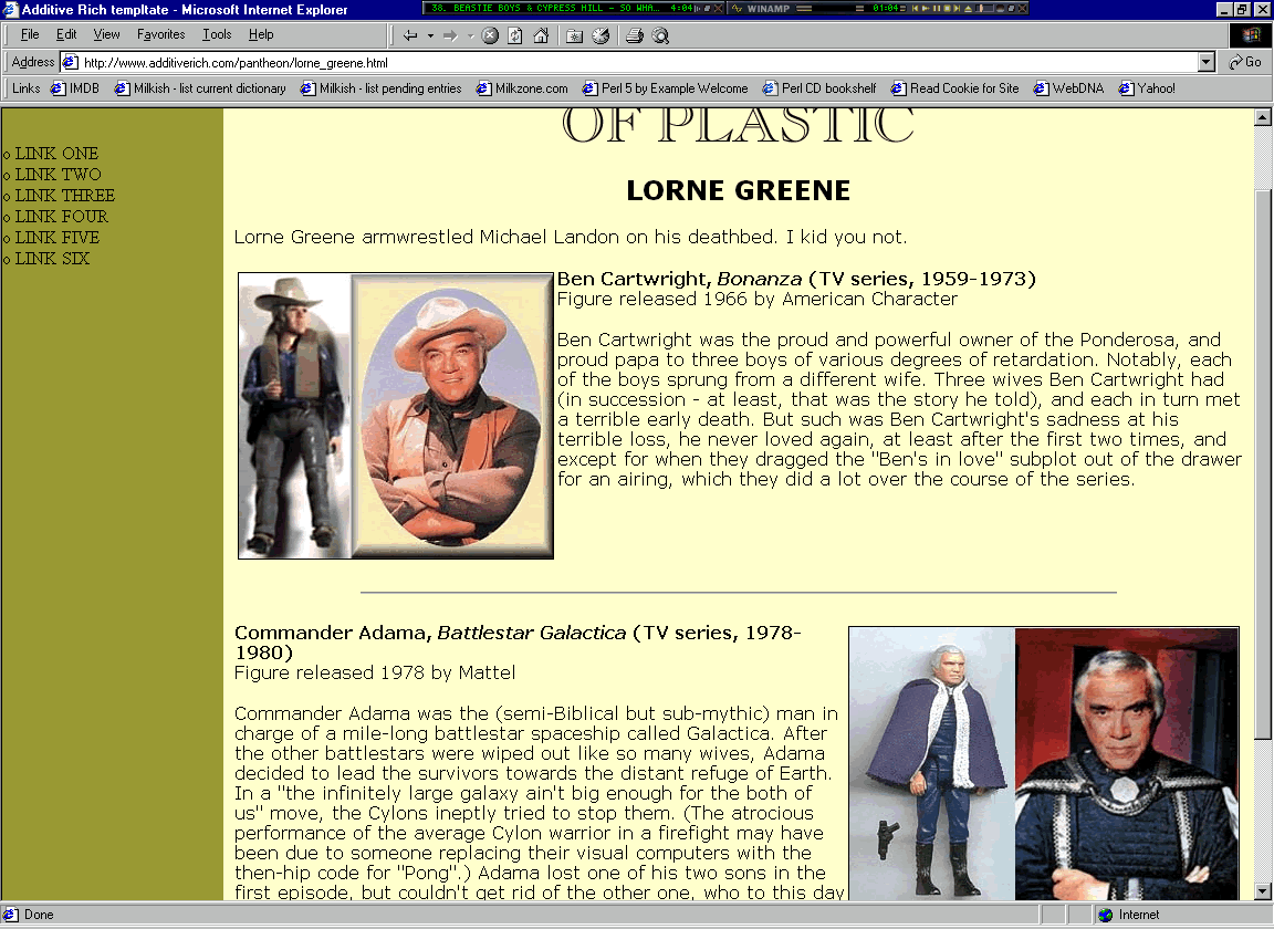 ... showing the first inductee into the pop from 1978 it s lorne green